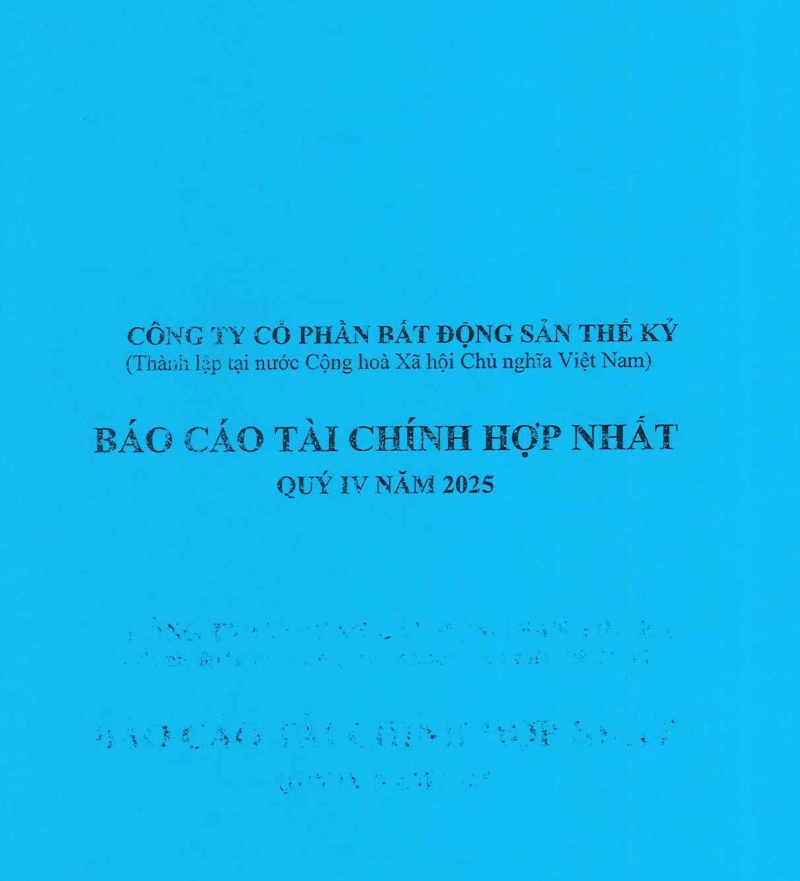 B&aacute;o c&aacute;o t&agrave;i ch&iacute;nh hợp nhất qu&yacute; 4 năm 2025